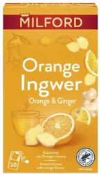 Milford Gyógynövényes tea MILFORD narancs és gyömbér 35 g 20 filter/doboz C67451 (C67451)