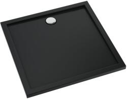 Schedline Sharper Black Mat négyzet alakú zuhanytálca 80x80 cm fekete 3S. S2K-8080/C/MG (3SS2K8080CMG)