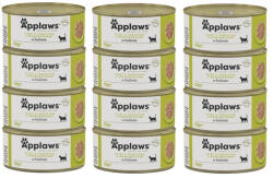 Applaws Applaws macska tonhalfilé tengeri moszatokkal 12x156 g konzerv