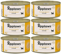 Applaws Applaws macska csirkemell 6x156 g konzerv