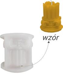 CHOMIK Silikon Formák Gyertyákhoz Oszlop Formában *2601 (ch-bee2601)