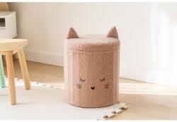 CHOMIK Összecsukható Ülőke Tárolóhellyel 28 x 28 x 34 CM Rózsaszín *4236 (CH-PHO4236)