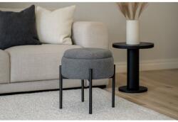 CHOMIK Kerek, fém lábú ülőke 28 x 31 cm - Szürke *8755 (CH-PHO8755)