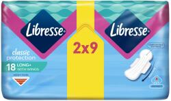 Libresse дамски превръзки, Classic, Long, 18 броя