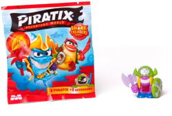 Piratix Figurina surpriza cu accesoriu, Piratix, Shark Treasure Figurina
