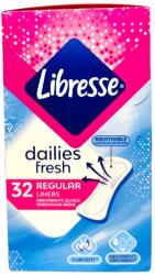 Libresse ежедневни дамски превръзки, Dailies fresh, Regular liners, 32 броя