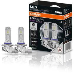 OSRAM LEDriving HL EASY Gen2 HB3 HB4 H10 HIR1 HIR2 26W LED fényszóró - ködlámpa világítás DUO BOX 9005DWESY2-2HB (9005DWESY2-2HB)