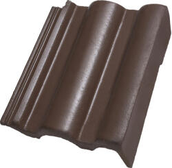 BMI Bramac Bramac Római Novo hosszúszoknyás félnyeregtető-szegélycserép jobb barna (813505)