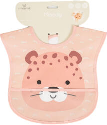 Cangaroo Moody zsebes előke tépőzáras rögzítéssel - Barackpink - Leopárd