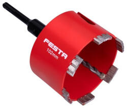 0, 000 FESTA Gyémánt fúrókorona SDS-Plus szegmentált 102 mm (24820F)