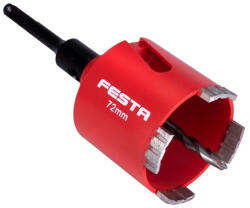 0, 000 FESTA Gyémánt fúrókorona SDS-Plus szegmentált 72 mm (24817F)