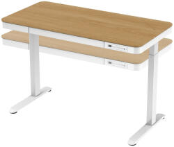 Activejet desk with electric height adjustment 140x70 ET119W-C white/oak (ET119WC 140 B/D)