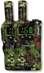 Stabo freecomm 330 kétirányú rádió/adóvevő 16 csatorna Fekete (20330)