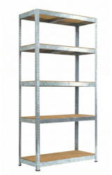 RPX-RAF Salgó Polc - 5p / 180x90x40cm / 265kg / Horganyzott (62031)