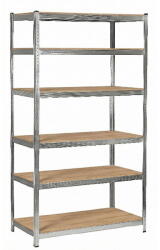 RPX-RAF Salgó Polc - 6p / 222x110x50cm / 175kg / Horganyzott (62032)