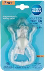 Canpol babies hűthető rágóka csörgő /kék - 1 db