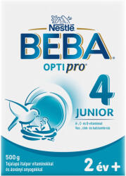 BEBA Optipro 4 Junior tejalapú italpor vitaminokkal és ásványi anyagokkal 2 éves kortól - 500 g