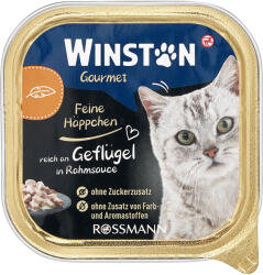 Winston állateledel macskáknak pulykával és tejszínnel - 100 g