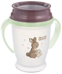 LOVI 360 Night&Day itatópohár /nyuszi - 250 ml