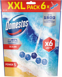 Domestos Power 5 Ocean WC illatosító 6x50 g - 300 g