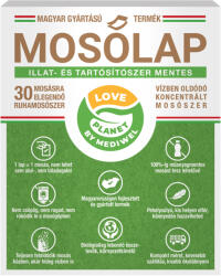 Love Planet illat- és tartósítószer mentes mosólap 30 mosás - 30 db