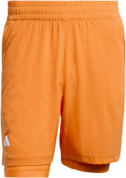 adidas Pantali scurți pentru bărbați Tennis Climacool Shorts & Inner Shorts Set Pure Orange L