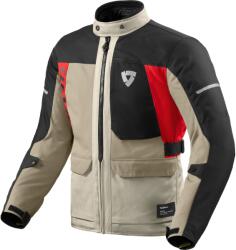 Revit Convergent H2O motoros kabát homokszínű-piros