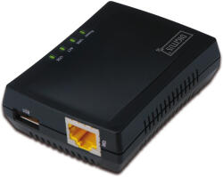 ASSMANN DN-13020 nyomtatószerver Ethernet LAN Fekete (DN-13020) - easy-shop