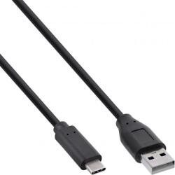 InLine Cablu USB-A 2.0 la USB type C T-T 5m Negru, InLine IL35735 (IL35735)
