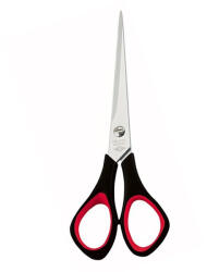 WEDO Olló irodai WEDO 976-651 gumifogós balkezes 16cm fekete (976 651) - iconink