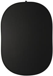 Caruba Összecsukható pamut háttér 150x200cm - Fekete/Fehér (FBB 2)