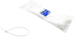 GEKO nylon kábelkötegelő fehér 120x4.8mm UV álló 100db G17152 (G17152)