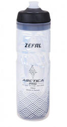 Zéfal Arctica Pro 75 hőszigetelt (2, 5 óra) kulacs, 750 ml, csavaros, ezüst-fekete