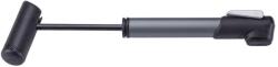 BBB Cycling BMP-55 WindRush S alumínium minipumpa, 7 bar, minden szeleptípushoz, szürke