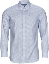 SELECTED Cămăsi mânecă lungă Bărbați ETHAN MICRO MOTIF SLIM FIT Selected albastru EU XL