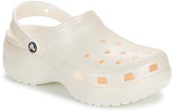 Crocs Saboti Femei Classic Platform Glitter ClogW Crocs Alb 38 / 39