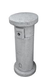 Jován Trend kerek kútoszlop alacsony, szürke (JOVKU024-szurke)