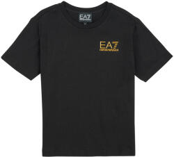 Giorgio Armani Tricouri mânecă scurtă Băieți CORE ID TSHIRT Emporio Armani EA7 Negru 4 ani