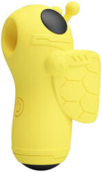 Pretty Love Magic Bee - csiklóizgató ujjvibrátor (sárga) - erotikasziget