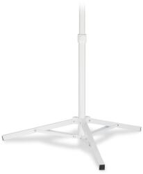 Relaxdays Suport de umbrelă de soare cu trepied alb (10132384)