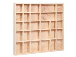 TSideen Fali vitrin modell szekrény polc 40x45 cm kisautó, modellvasút gyűjtő