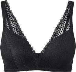 Tchibo - Puha kosaras melltartó - nő - méret 70A - fekete