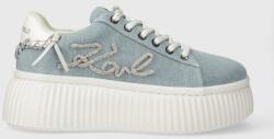 KARL LAGERFELD sportcipő KREEPER LO - kék Női 40