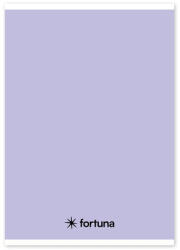 Fortuna Füzet vonalas FORTUNA Monocolor A/5 32 lapos 21-32 4-8. osztályos pasztell lila (01.02091) - robbitairodaszer