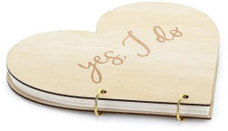  Fa vendégkönyv - Yes I Do