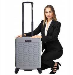  Kis Méretű Kabinbőrönd Discovery Reptile Ezüst Tsa Lot (D004HA.49.23)