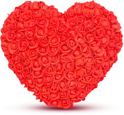  Rózsaszív - piros - 40 cm A0221-PSZ (A0221-PSZ) - globalsales