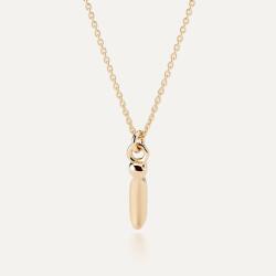 Giorre Nyaklánc felfújható I betűvel, 925 ezüst arany bevonattal hossza 45 cm