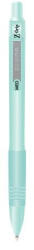Zebra Golyóstoll 1 mm, zöld tolltest, Zebra Z-Grip Pastel, kék (89184) - officefirst