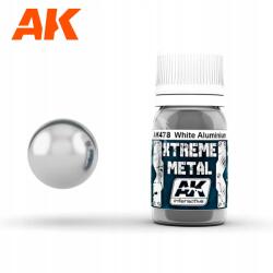 AK Interactive Xtreme Metal Fehér Alumínium 30ML AK478 AK-478 Ak Interactive